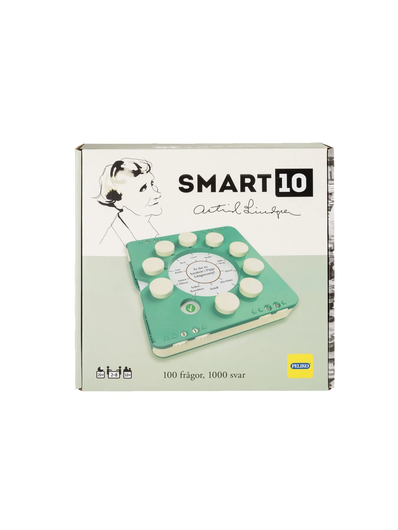Smart10-Spiel Astrid Lindgren (auf Schwedisch)
