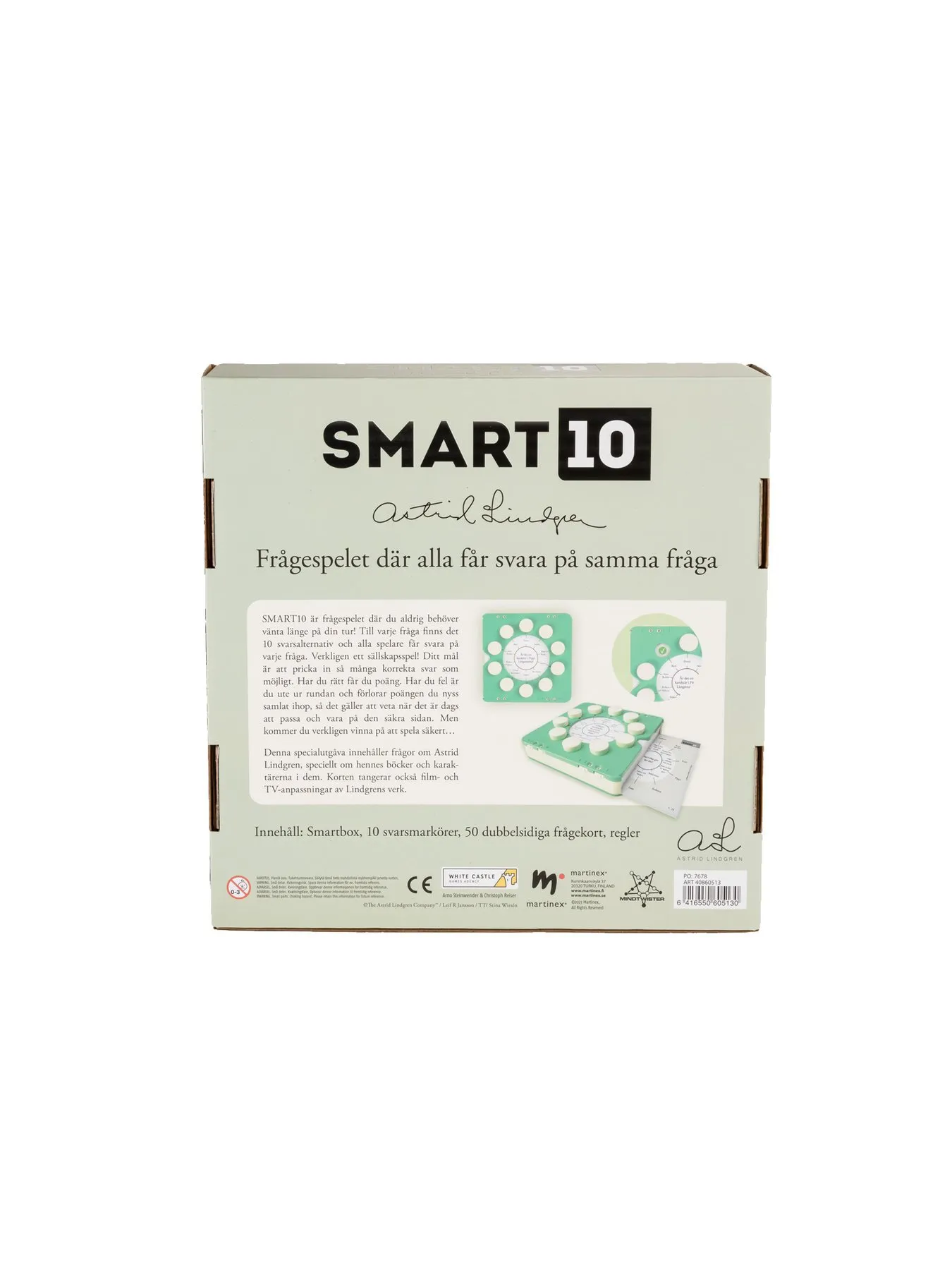 Smart10-Spiel Astrid Lindgren (auf Schwedisch)