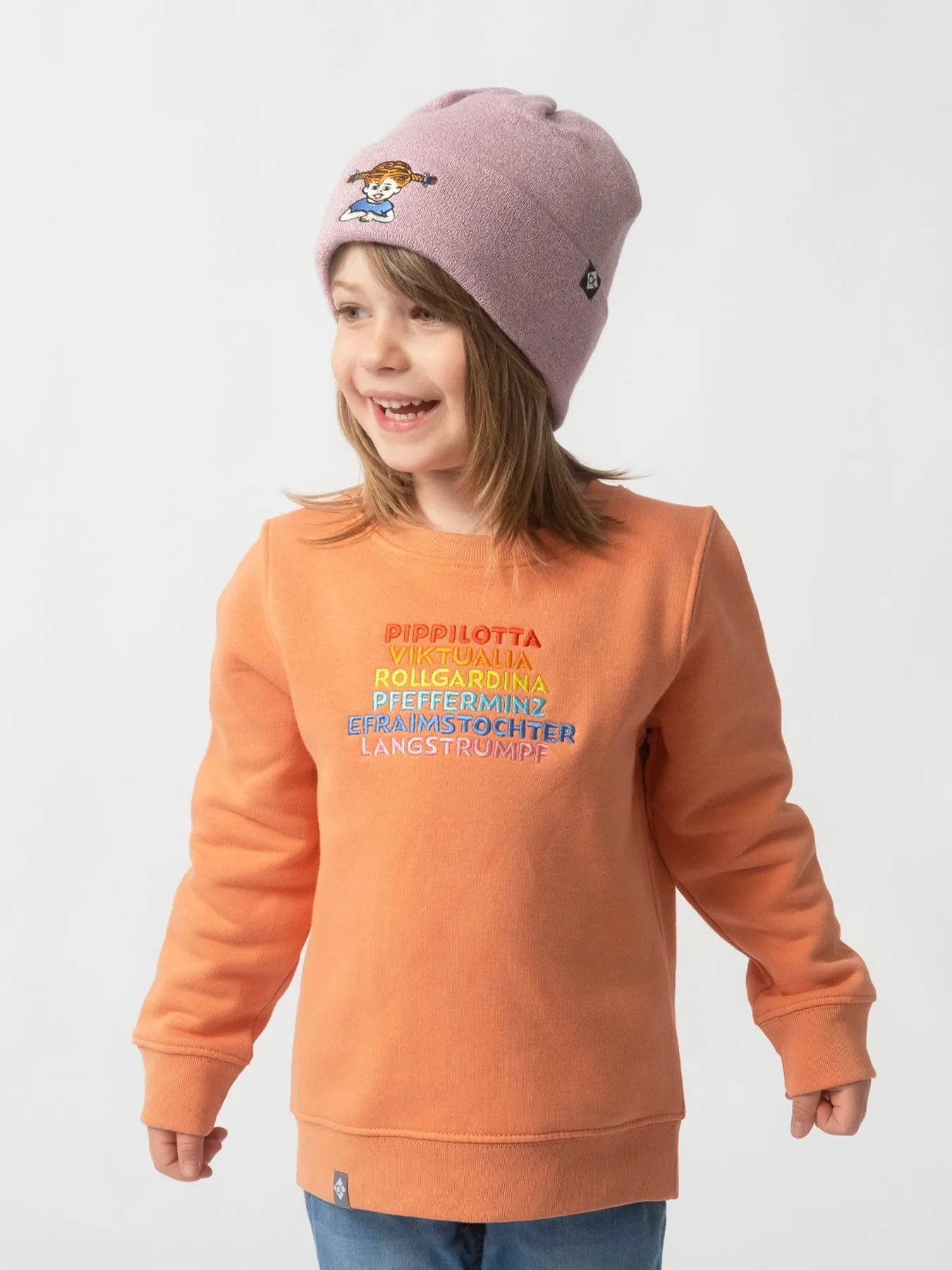 Sweater "Pippilotta Viktualia" - volcano, Kinder