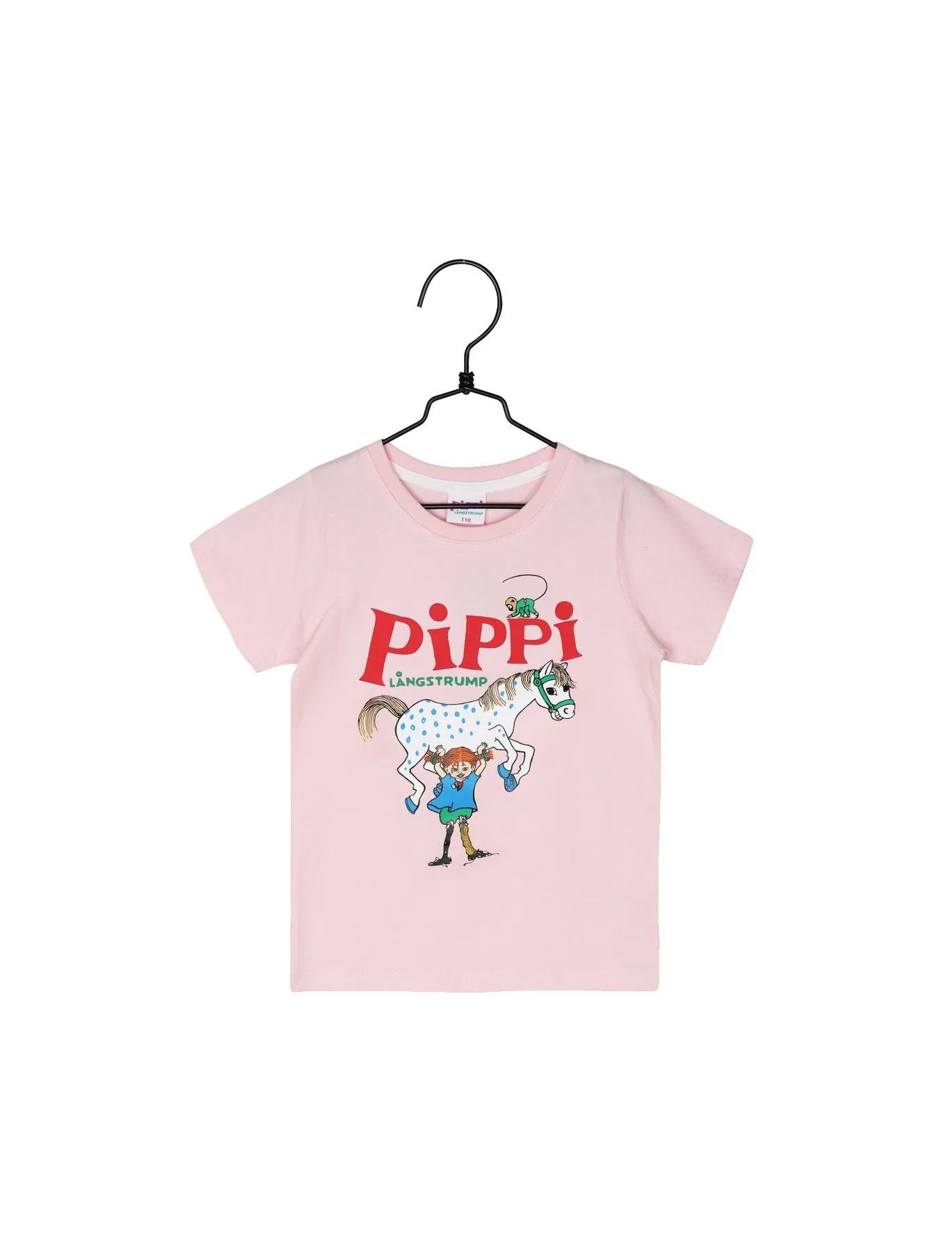 T-shirt Pippi Longstocking - Pink