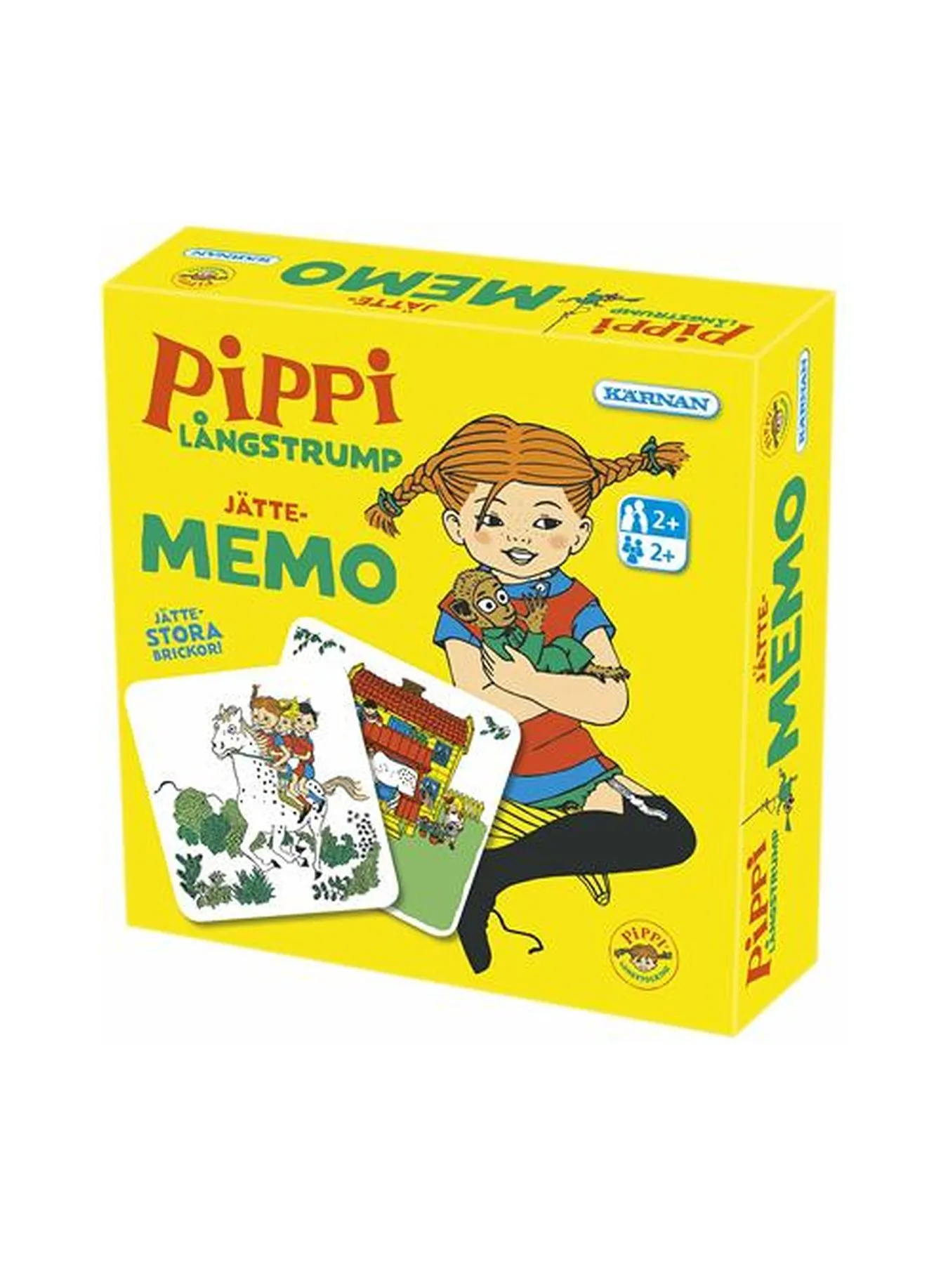 Spel Pippi Långstrump Jättememory