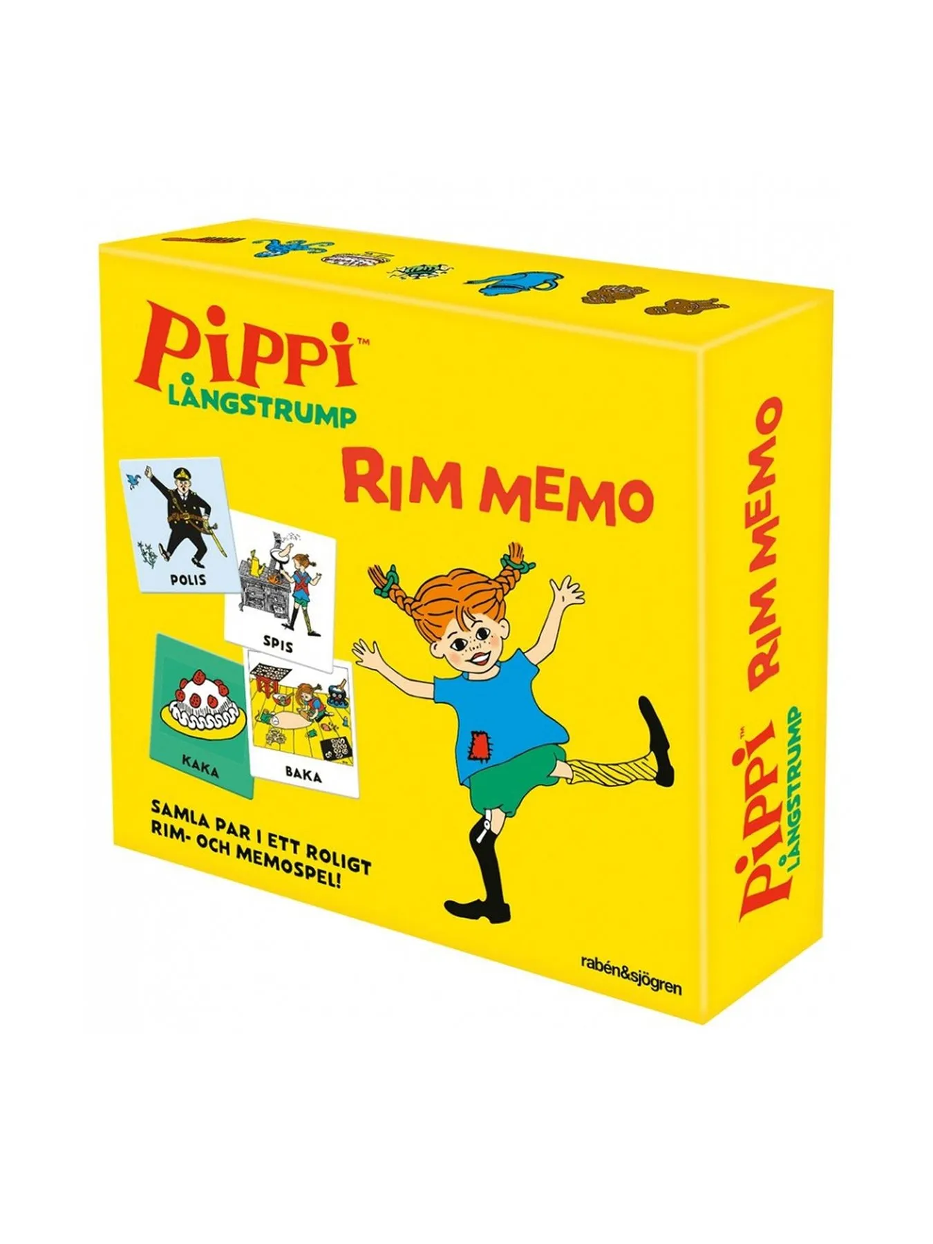 Game Pippi Longstocking Rhyming Memory