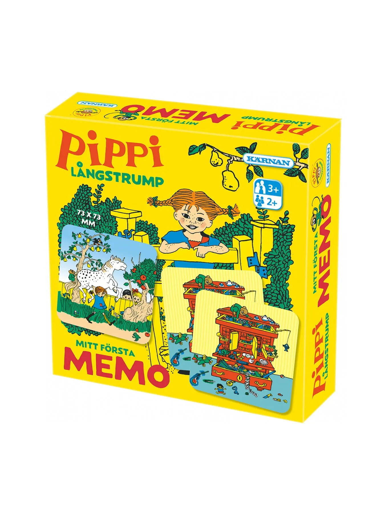 Memo game Pippi Longstocking