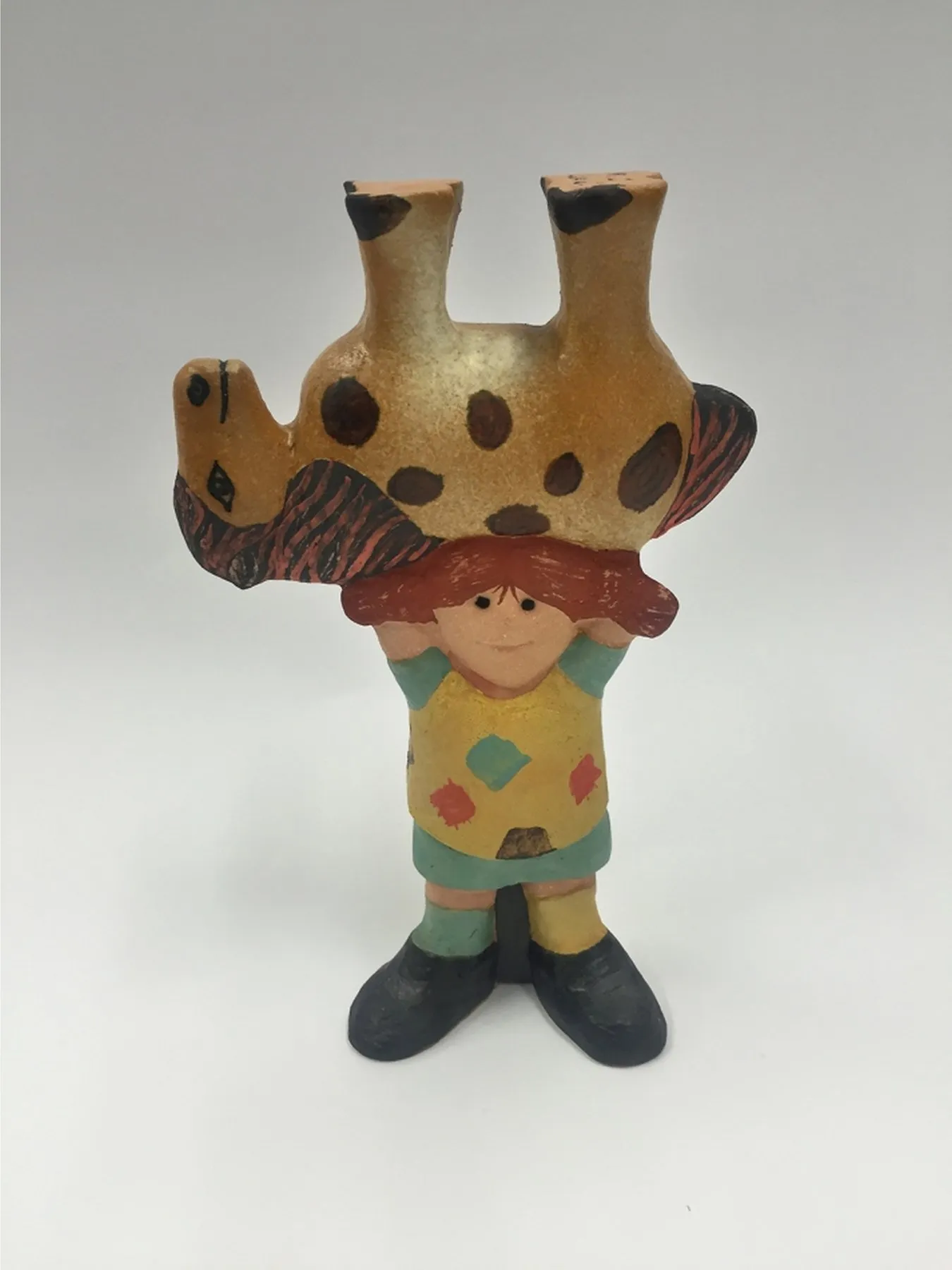 Lisa Larson Keramikfigur – Pippi hebt Kleinen Onkel