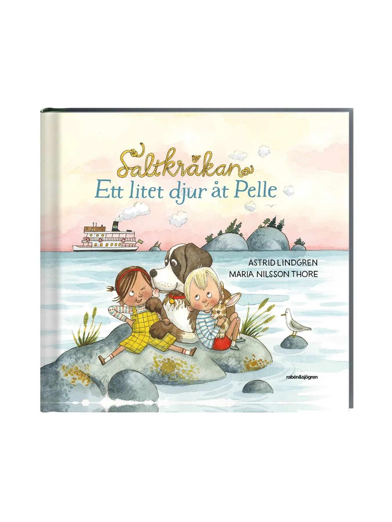 Picture book Sea Crow Island A pet for Pelle