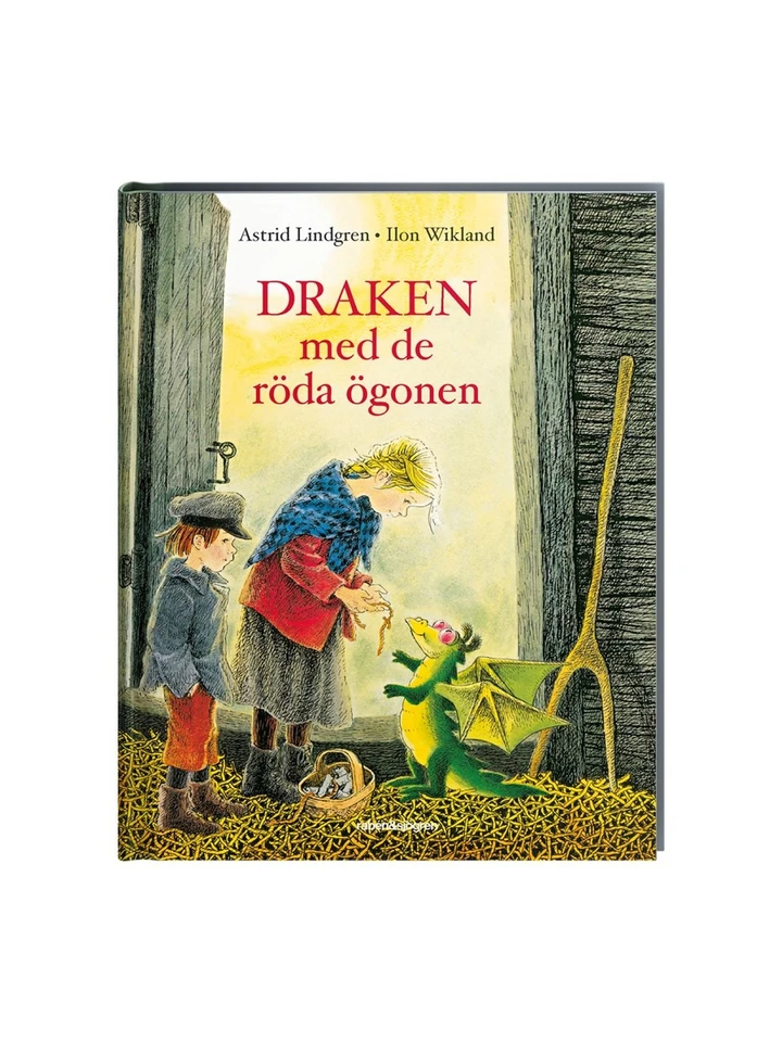 Buch Der Drache mit den roten Augen (Schwedisch)
