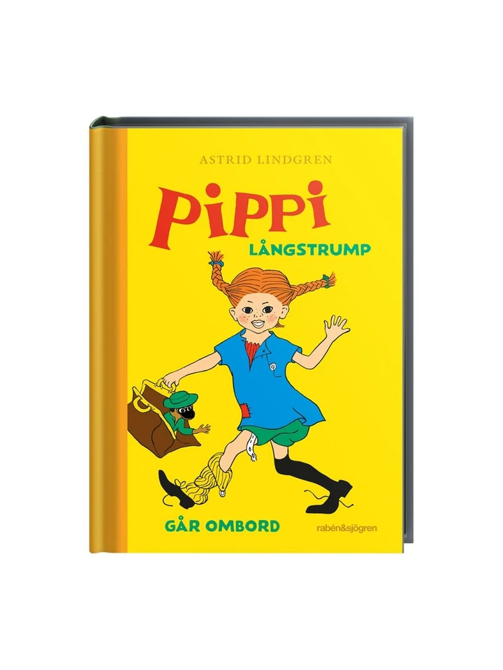 Buch Pippi Langstrumpf geht an Bord, farbig