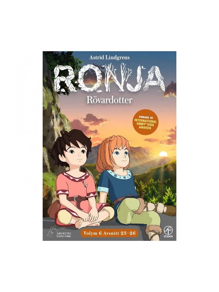 DVD Ronja Rövardotter Volym 6 av 6