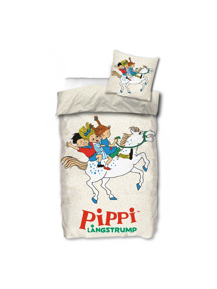 Bedding set Pippi and Friends Ride