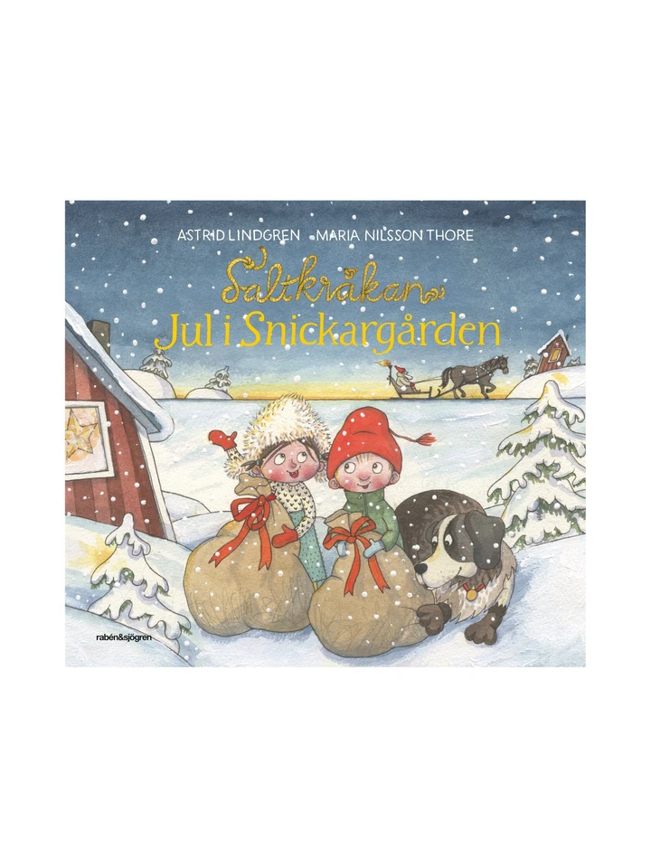 Bilderbuch aus der Saltkrokan-Reihe „Jul i Snickargården“