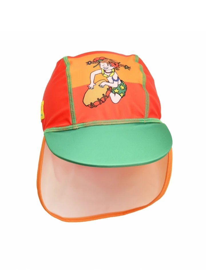 UV-hatt Pippi Långstrump - Orange