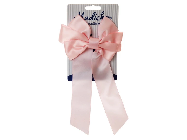 Hair Slide with Bow Madicken Pink