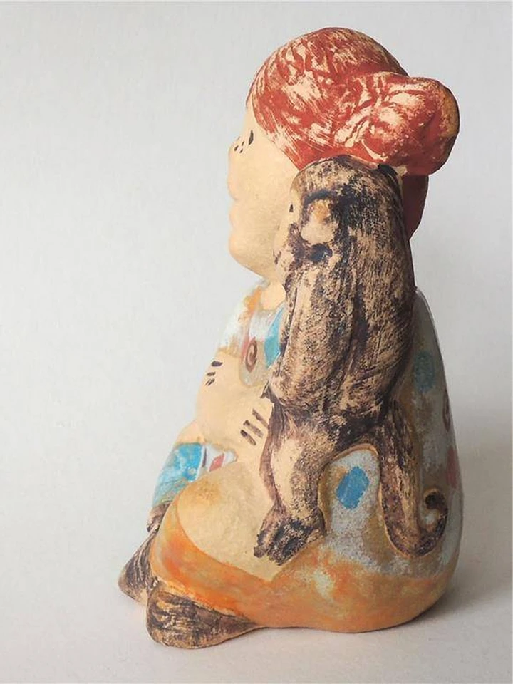 Lisa Larson - Pippi Långstrump keramikfigur