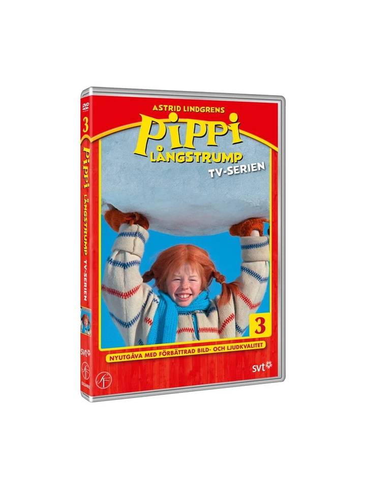 DVD „Pippi Langstrumpf“ TV-Serie, Teil 3 (Schwedisch)