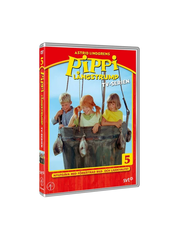 DVD „Pippi Langstrumpf“ TV-Serie, Teil 5 (Schwedisch)