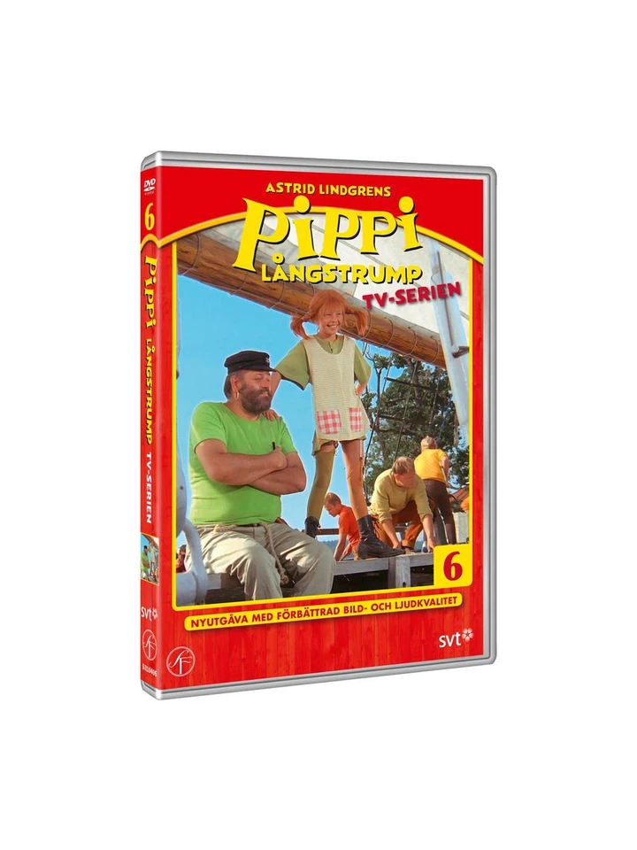 DVD „Pippi Langstrumpf“ TV-Serie, Teil 6 (Schwedisch)