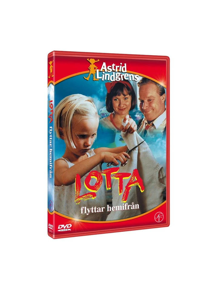 DVD „Lotta Flyttar Hemifrån“ (auf Schwedisch)