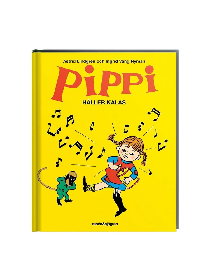 Bilderbuch Pippi gibt eine Party (Schwedisch)