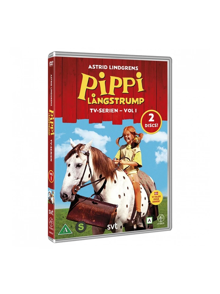 DVD Pippi Långstrump Tv-serien del 1 Ny